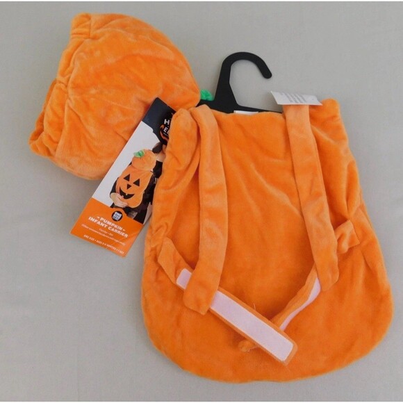 Hyde and Eek Boutique Pumpkin Infant Carrier Cover Halloween 0-6 Months - Picture 4 of 5